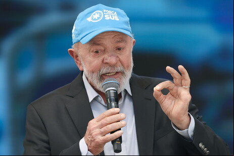 Presidente Lula durante evento no Rio de Janeiro