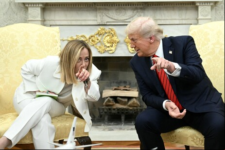 Meloni opinou que Trump é um líder 'corajoso', 'franco' e 'determinado'